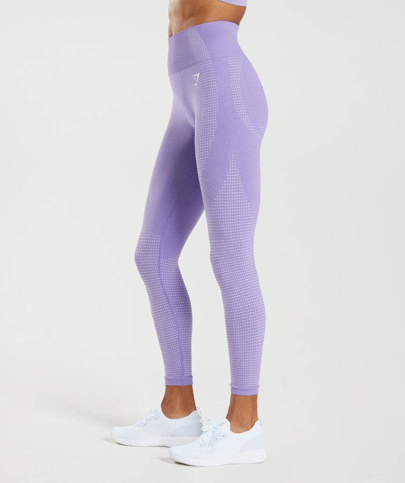 Legginsy Gymshark Vital Seamless 2.0 Damskie Lawenda | PL 486UHR